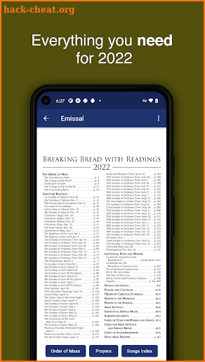 Breaking Bread 2022 eMissal screenshot