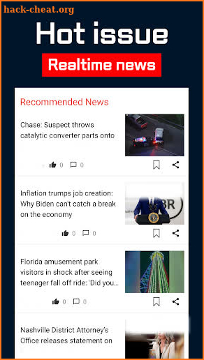 Breaking news US - Fast News screenshot