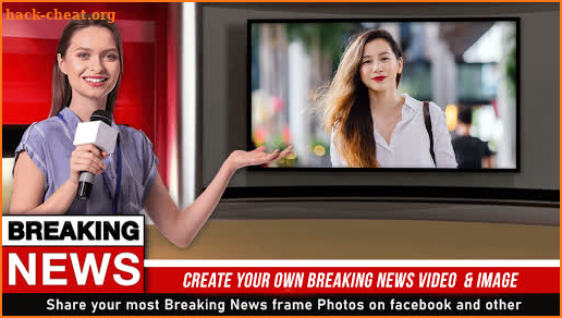 Breaking News Video Maker - Video Status Maker screenshot