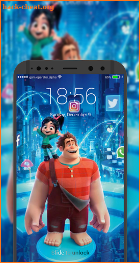 breaks the internet Ralph 2 wreck it lockscreen HD screenshot