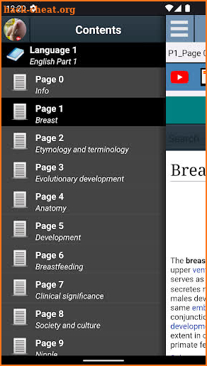 Breast Anatomy screenshot