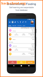 Breastfeeding - Baby Tracker App screenshot