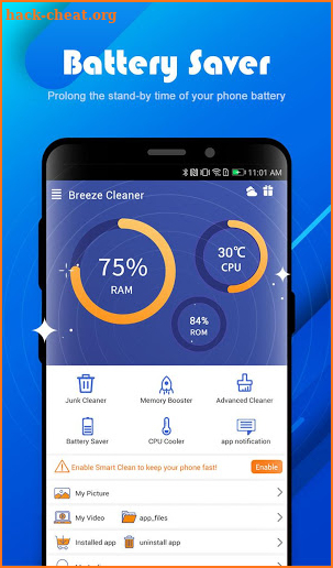 Breeze Cleaner Lite screenshot