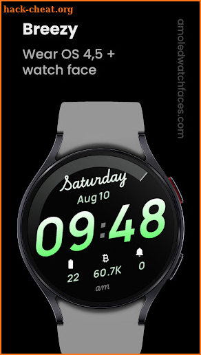 Breezy Watch Face screenshot