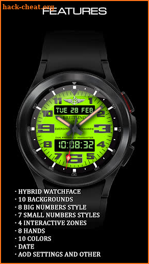 BREITLING Hybrid Watchface screenshot