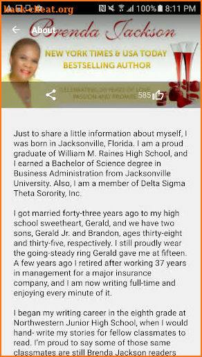 BRENDA JACKSON screenshot