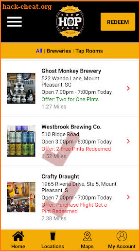 Brew Hop Pass screenshot