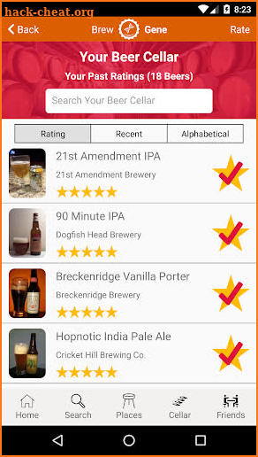 BrewGene screenshot