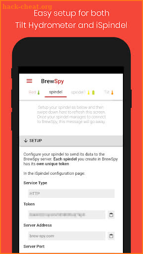 BrewSpy - iSpindel Tilt Hydrometer  PLAATO tracker screenshot