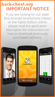 Bria Mobile: VoIP Business Communication Softphone screenshot