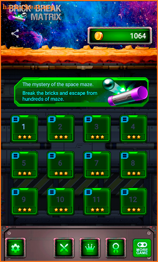 Brick Break Matrix screenshot