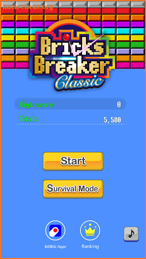 Bricks Breaker Classic screenshot