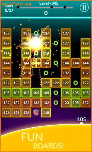 Bricks Breaker Glow screenshot