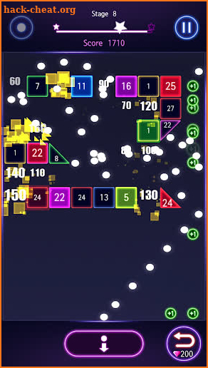 Bricks Breaker Hit - Glow Balls screenshot