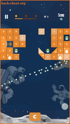 Bricks Breaker : Space & balls screenshot