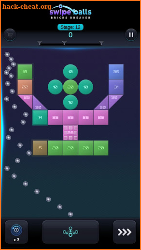 Bricks Breaker: Swipe Balls screenshot