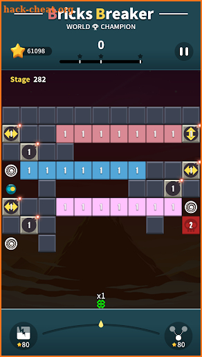 Bricks Breaker : World Champion screenshot