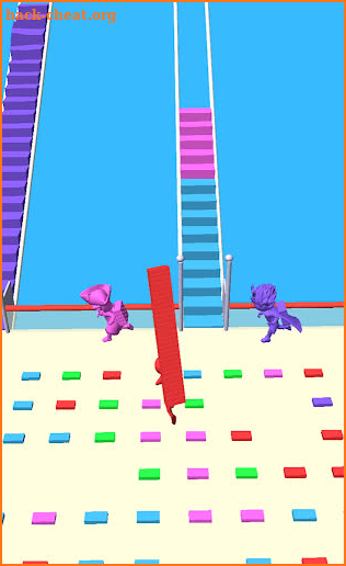 Bridge Build Race 2021 - Build Brige Race 3D screenshot