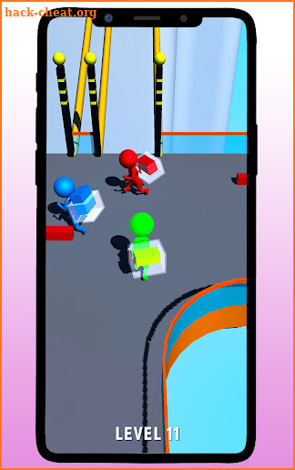 Bridge Build Runner Stair Rush screenshot