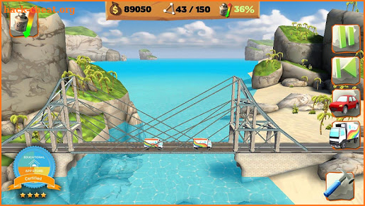 Bridge Constructor Playground screenshot