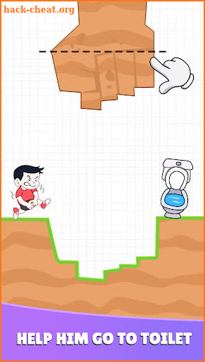 Bridge Slice: Toilet Run screenshot