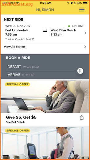 Brightline screenshot