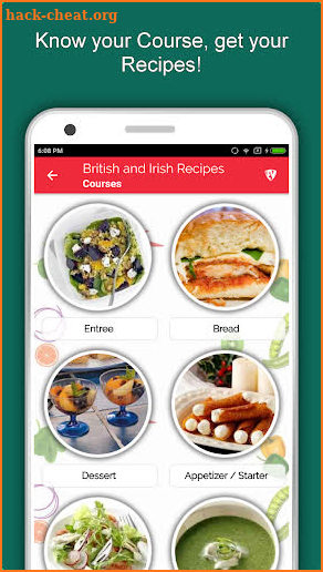 British and Irish Food Recipes screenshot