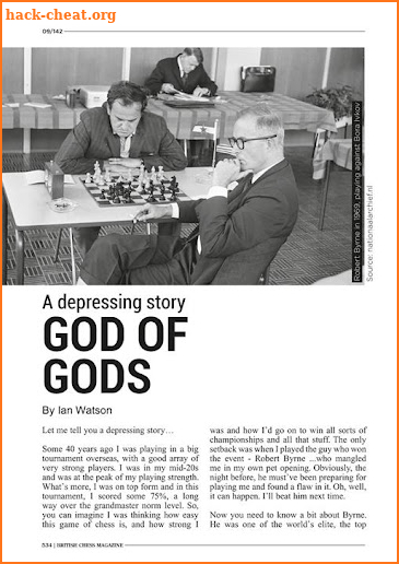 British Chess Magazine screenshot