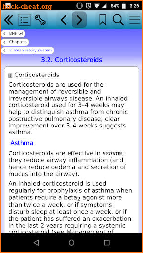 British National Formulary 64 screenshot