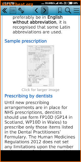 British National Formulary 77 screenshot