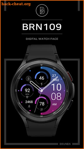 BRN109 : Watch Face screenshot