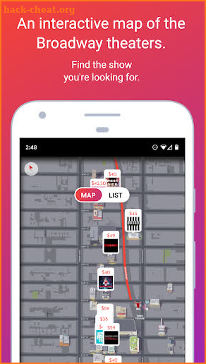 Broadway App screenshot