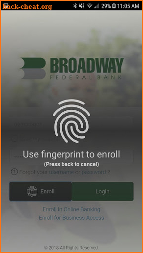 Broadway Federal Bank screenshot