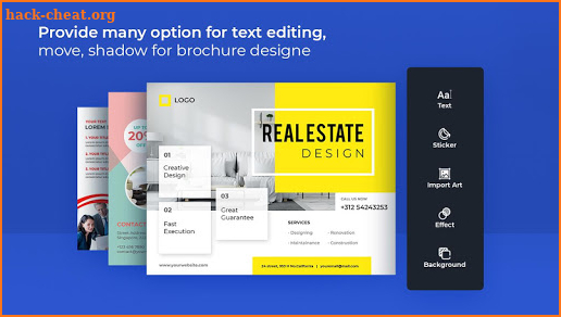 Brochure Maker, Poster Maker, Pamphlet Designer screenshot