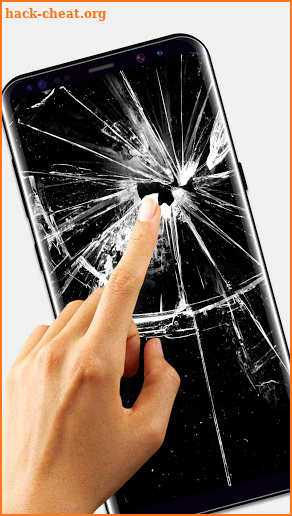 Broken Screen Live Wallpaper for Joking screenshot