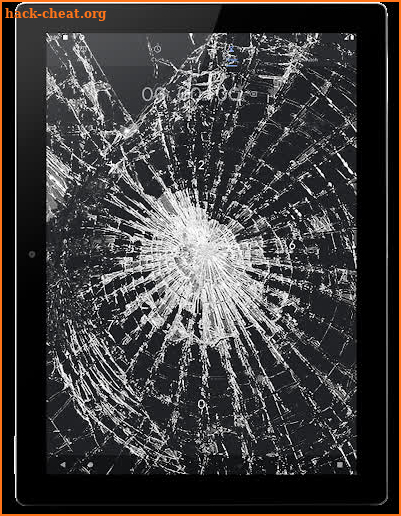 Broken Screen Prank Wallpaper screenshot