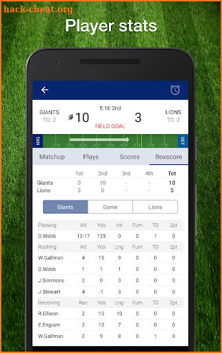 Broncos Football: Live Scores, Stats & Alerts screenshot