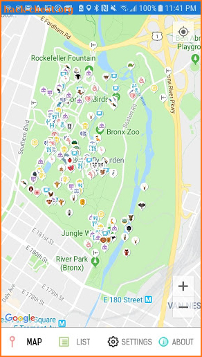 Bronx Zoo App screenshot