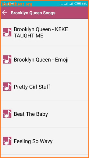 Brooklyn Queen All Songs screenshot