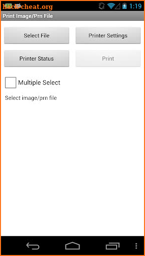 Brother Print SDK Demo screenshot