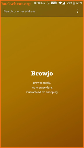 Browjo - The most secured web browser of the world screenshot