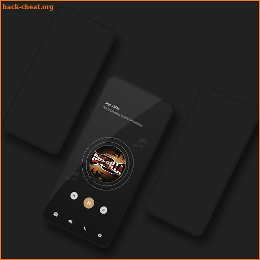 Brown klwp screenshot