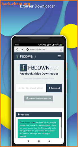 Browser Downloader screenshot