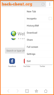 Browser for Android screenshot