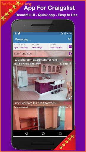 browser for craigslist 2019, easy listings ads screenshot