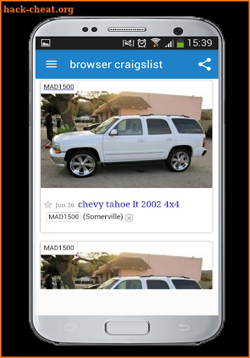 browser for craigslist  jobs,classifinds,sirvices screenshot