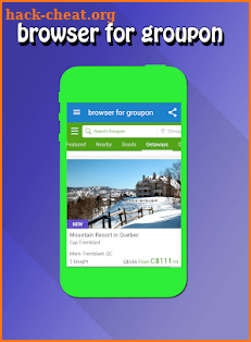 Browser for Groupon screenshot