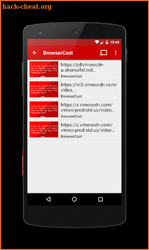 BrowserCast Video (ad-free) screenshot