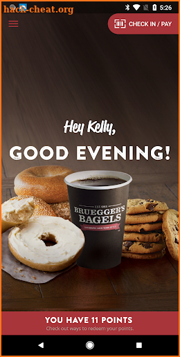 Bruegger's Bagels screenshot