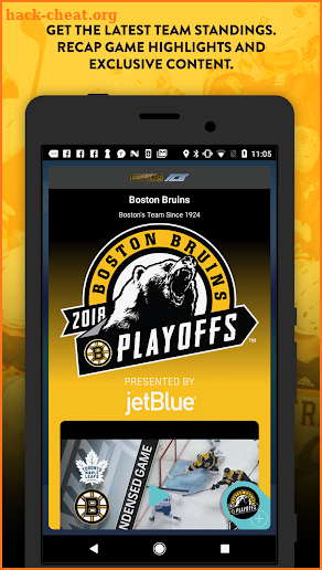 Bruins ICE screenshot